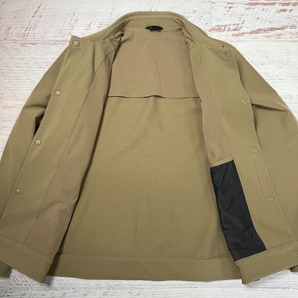 NWOT Lululemon City Excursion Jacket MENS XS Frontier Brown Mesh Bomber NEW - Picture 8 of 16